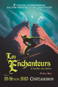 Affiche Les Enchanteurs 2023 par Laurent Lefeuvre