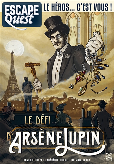 Couverture du livre Le défi d'Arsène Lupin