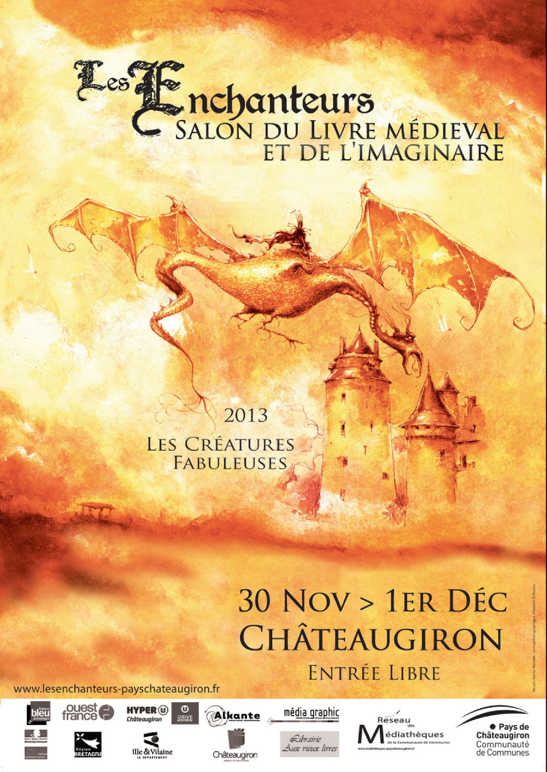 Affiche Enchanteurs 2013