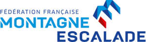 Logo de la fédération française montagne escalade